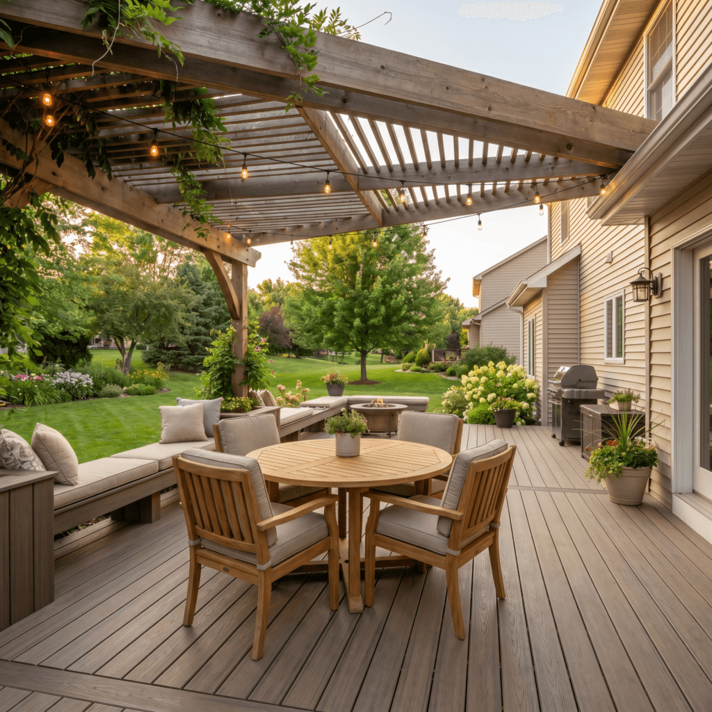 Creating an Outdoor Living Area to Elevate Property Value