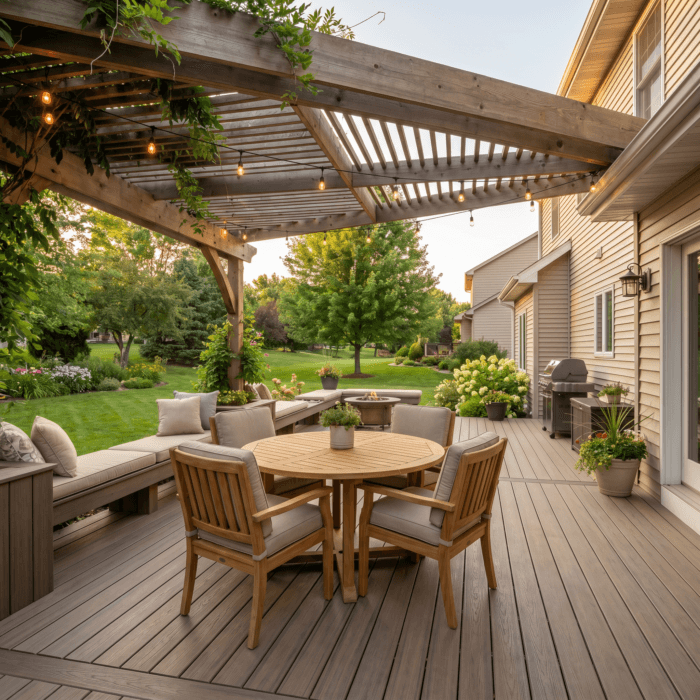 Creating an Outdoor Living Area to Elevate Property Value