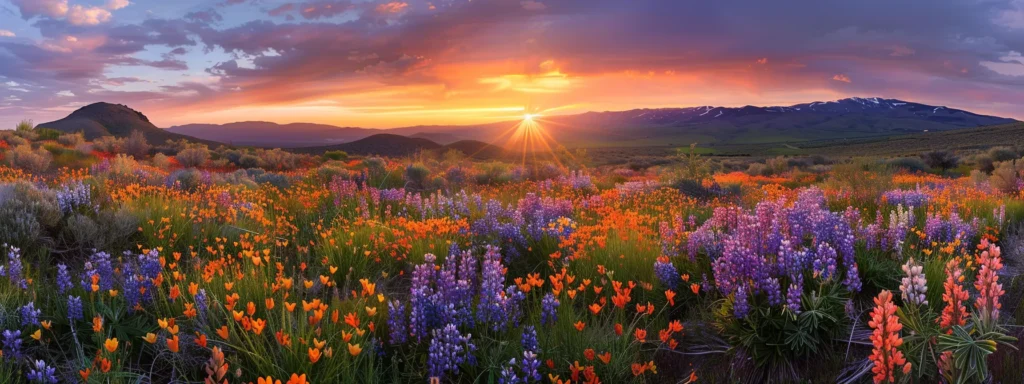 Successful Interior Remodeling Starts with Busy Builders 3 a vibrant sunset casts a golden glow over sweeping fields of wildflowers, creating a breathtaking panorama of color and natural beauty.