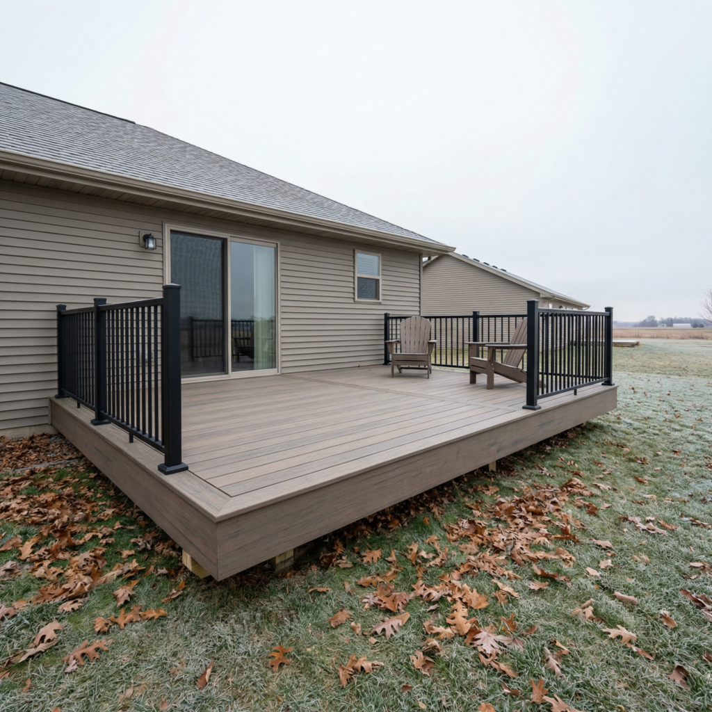 Trex decking in iowa: real costs, iowa winter performance, and what you actually get