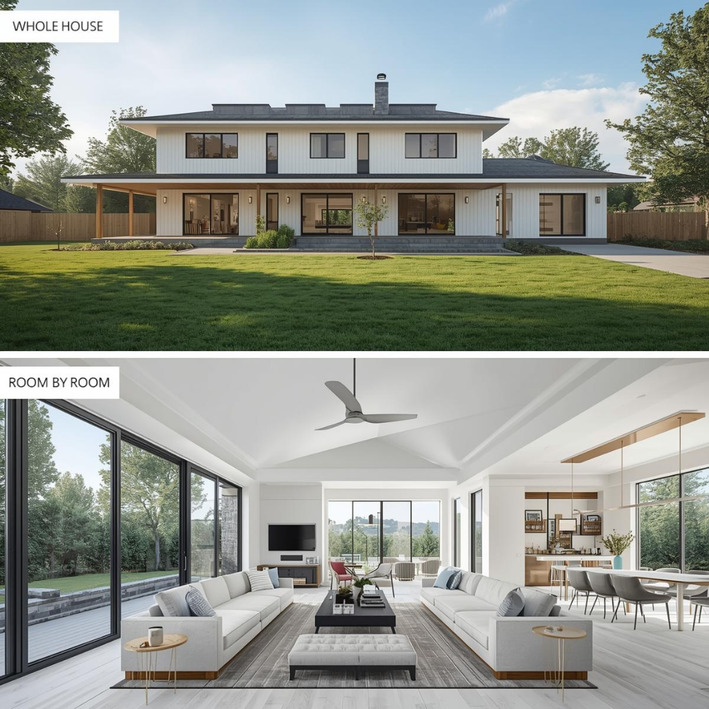 Whole House Remodel vs Room-by-Room: Which Saves Money in Iowa?