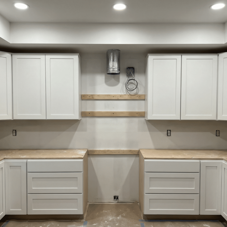 Kitchen Vent Hood Installation
