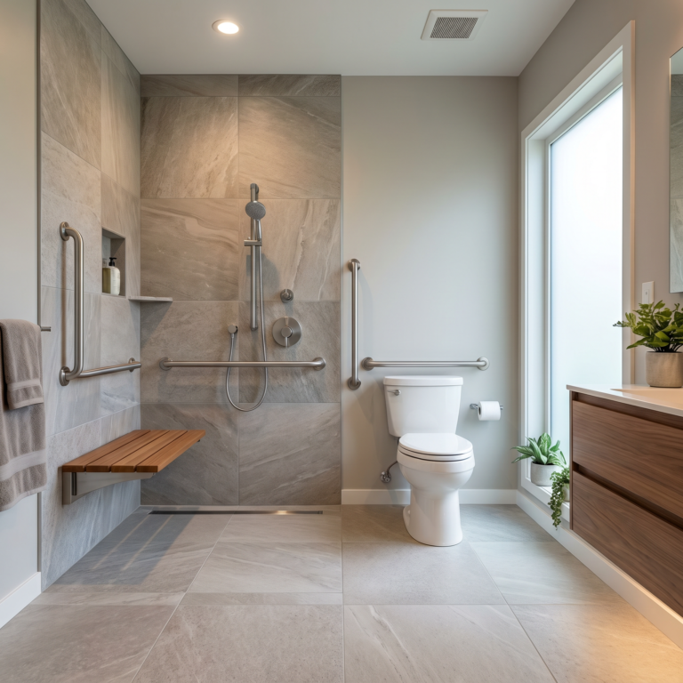 Aging in place bathroom remodeling in iowa