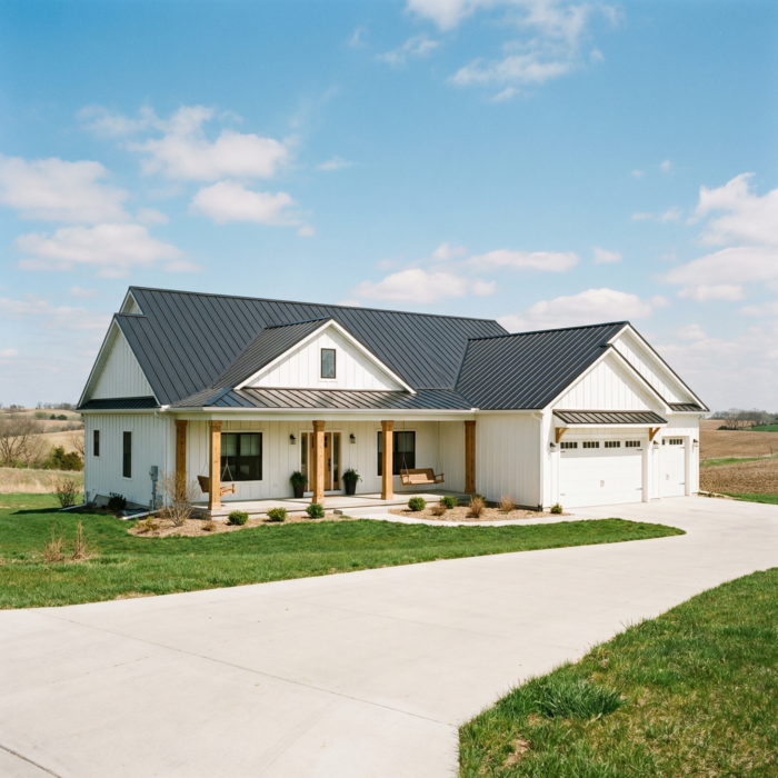 Can you build a custom home under $400k in iowa?