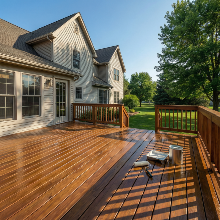 Deck staining and sealing costs in iowa: how often and what it really costs