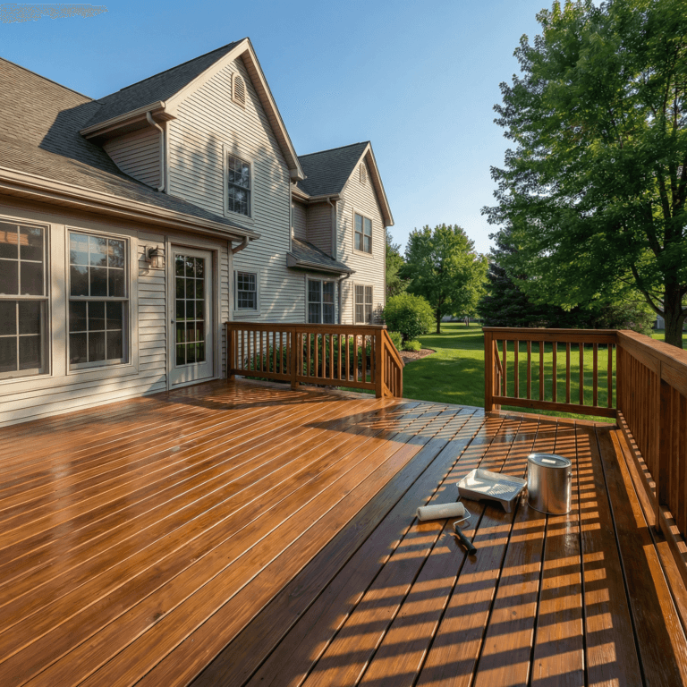 Deck Staining and Sealing Costs in Iowa: How Often and What It Really Costs