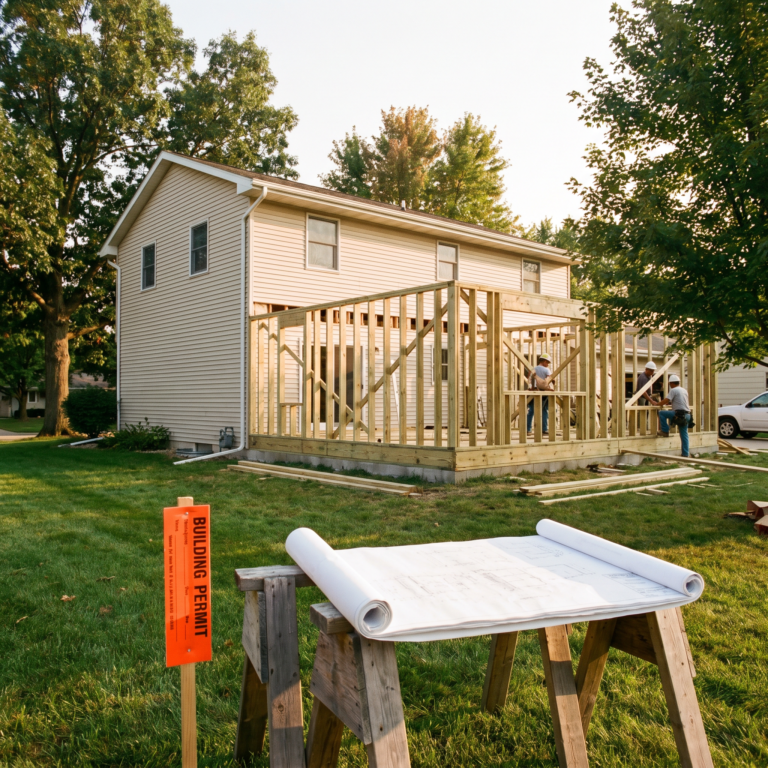 Home addition permits in iowa what to expect in 2026