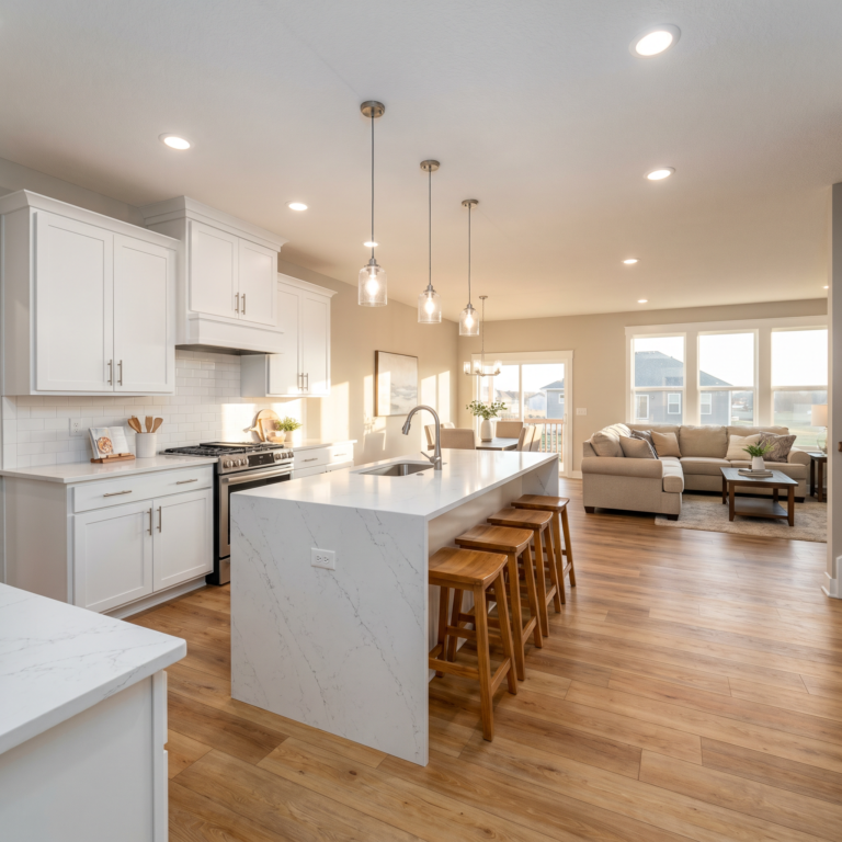 Open concept kitchen remodel costs in iowa 2026 planning guide