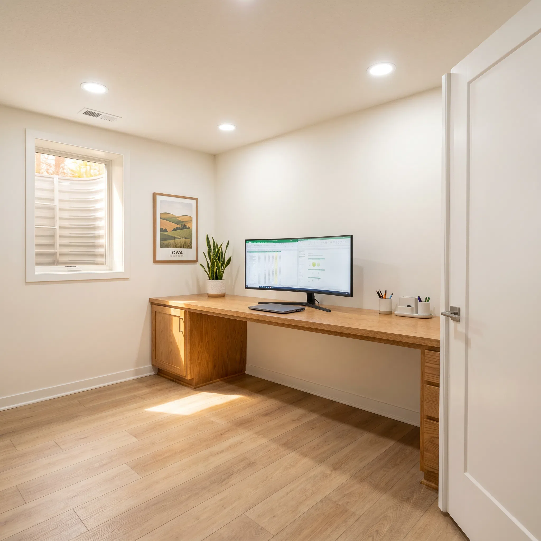Basement Home Office Conversion in Des Moines: A Complete 2026 Guide