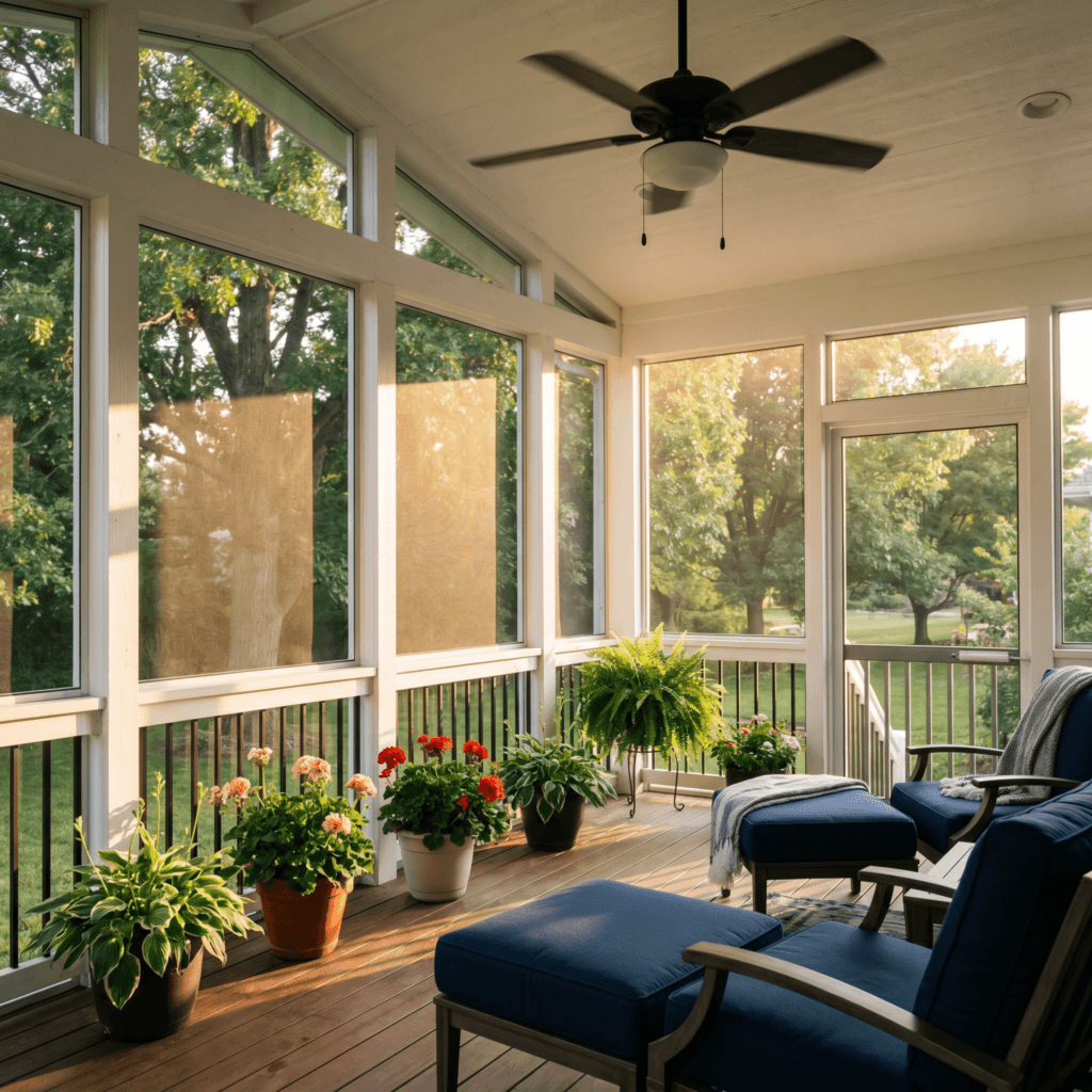 Screened-In Porch ROI in Iowa: Cost vs Resale Value Analysis