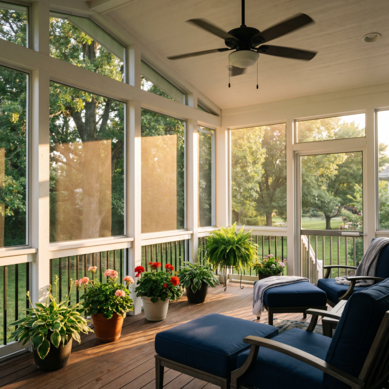 Screened in porch roi in iowa cost vs resale value analysis