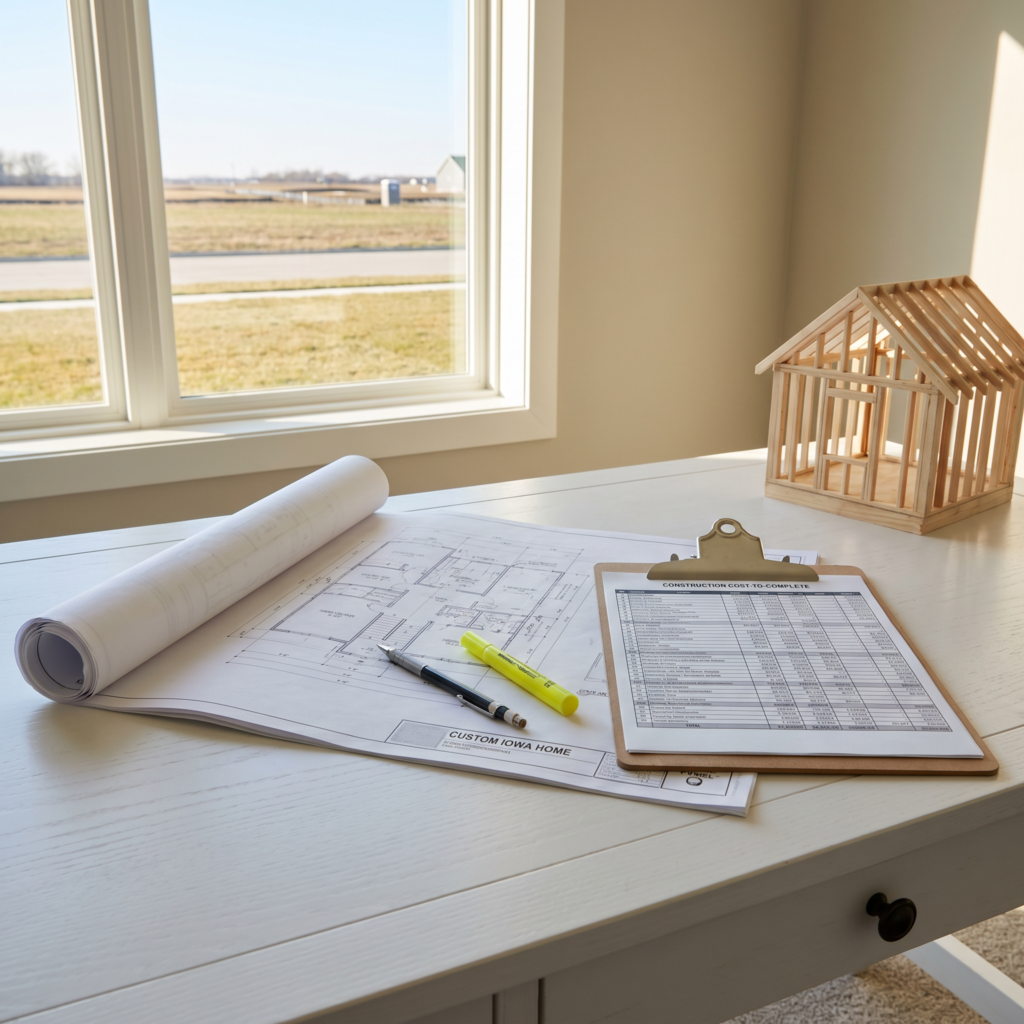 Iowa Construction Loans in 2026: How They Work, What Lenders Require, and How to Qualify