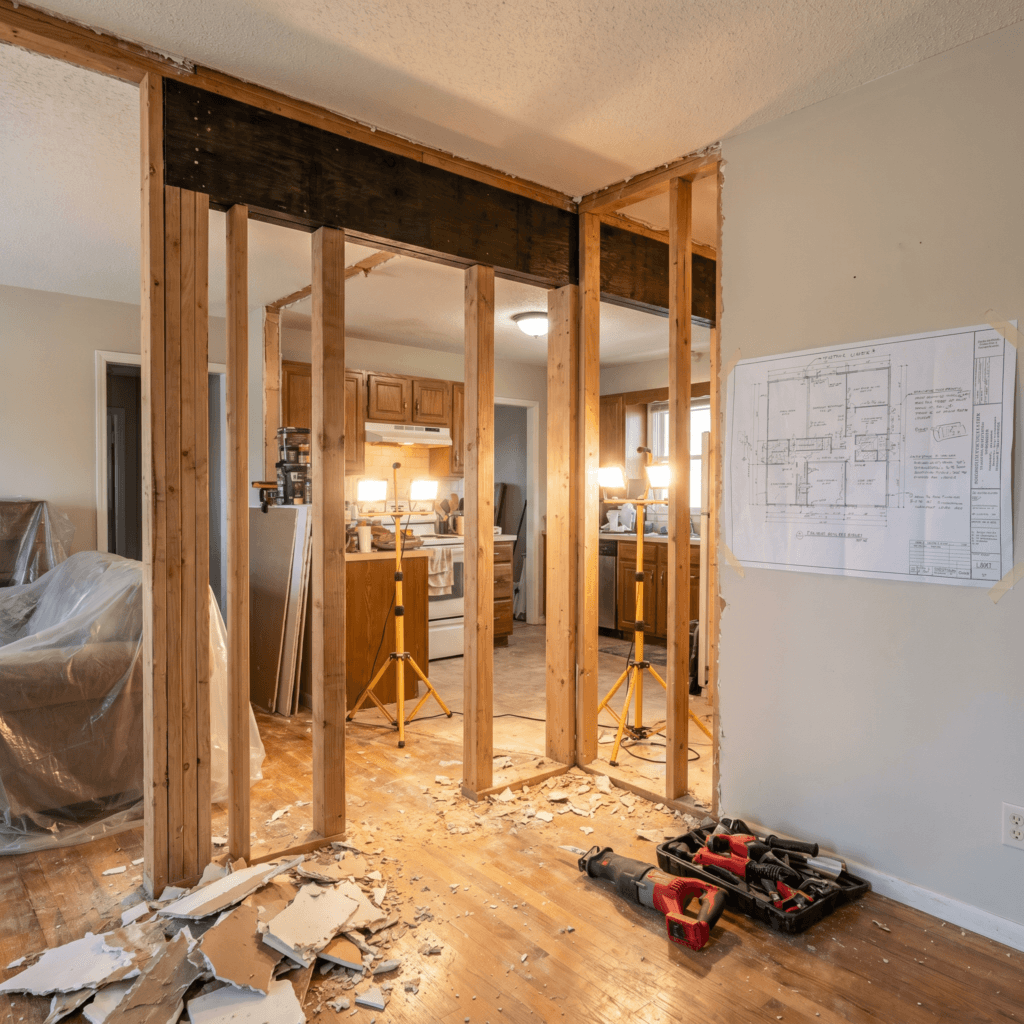 Opening Up Your Floor Plan in Iowa: Costs, Code, and What Contractors Miss